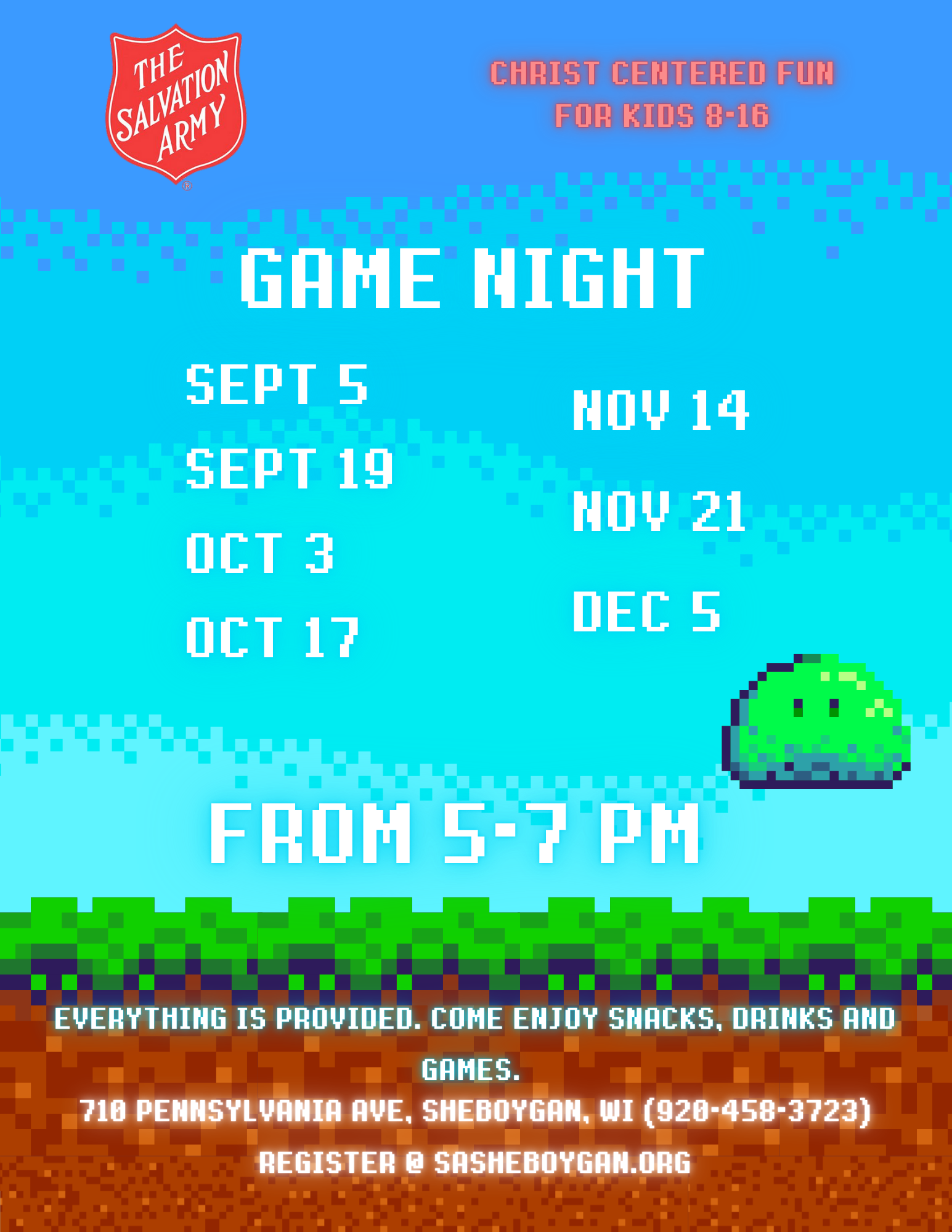 Register for Game Night
