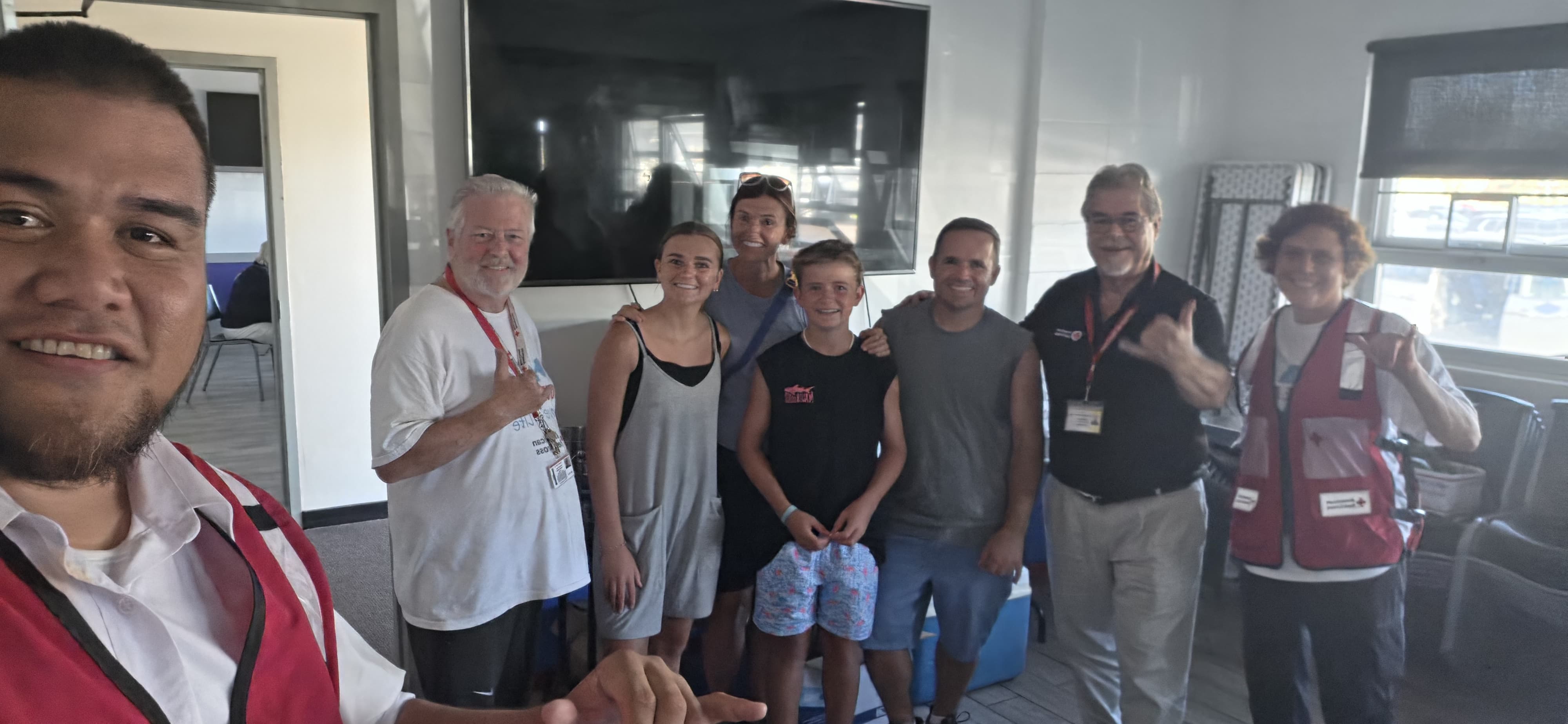 The Shupe family volunteers with The Salvation Army while on vacation in Kaua'i