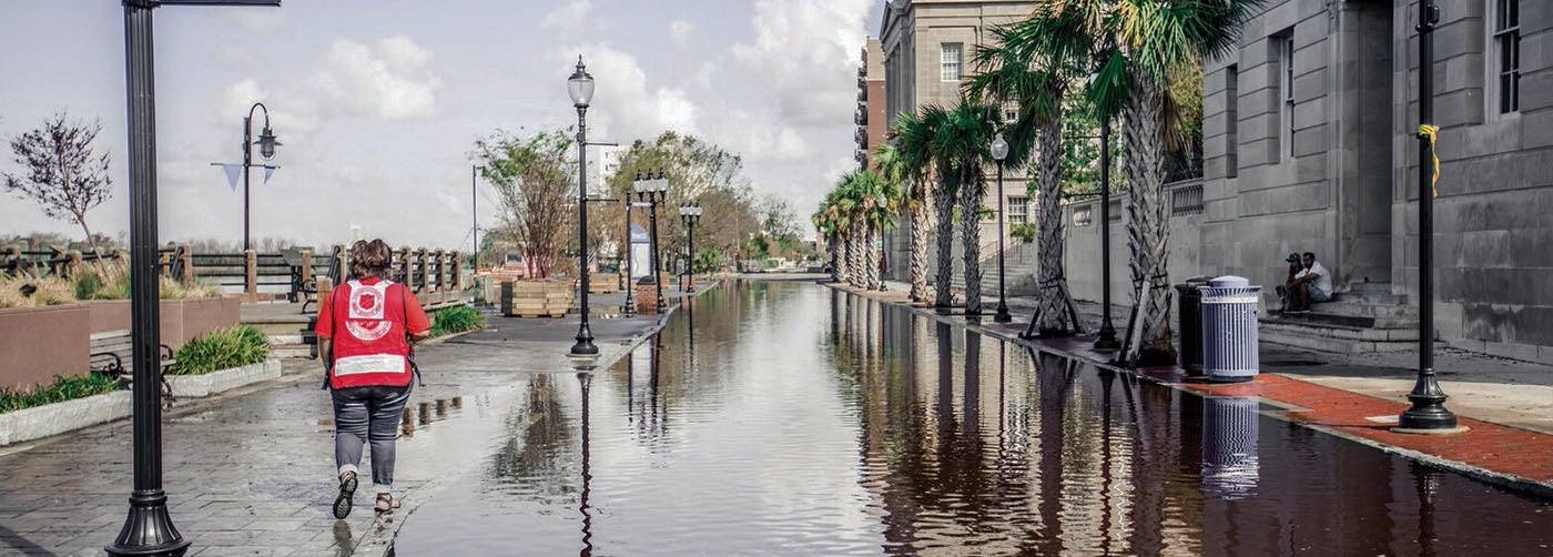 The Salvation Army fights natural disasters with acts of God.