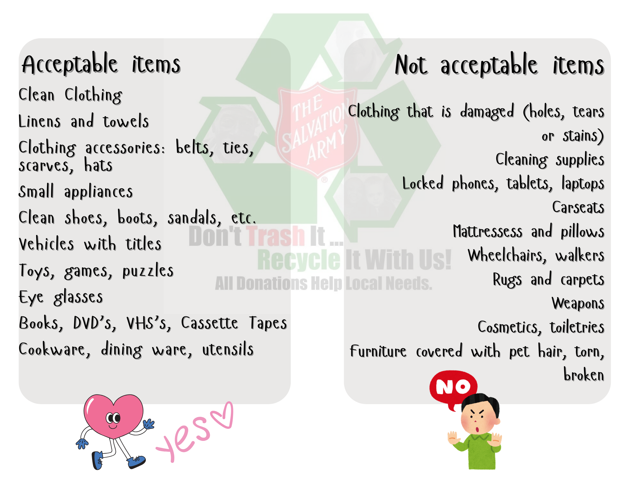 In-kind Donation Guidelines in Fairbanks In-kind Donation Guidelines in Fairbanks