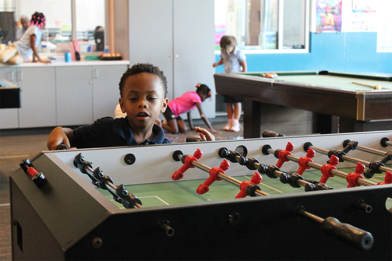 Help build a safe space for a kid to grow, learn, and build lifelong skills.