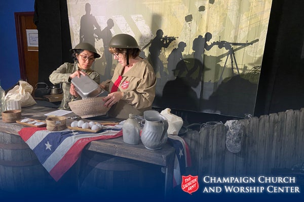 Veterans services donut lassies - Champaign Church and Worship Center - North and Central Illinois Division. Veterans services donut lassies - Champaign Church and Worship Center - North and Central Illinois Division.